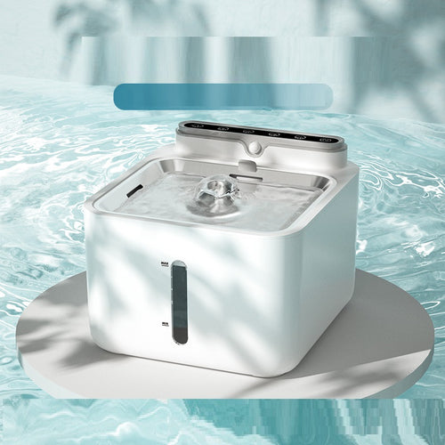 Distributeur d'eau sans fil pour chat à induction infrarouge